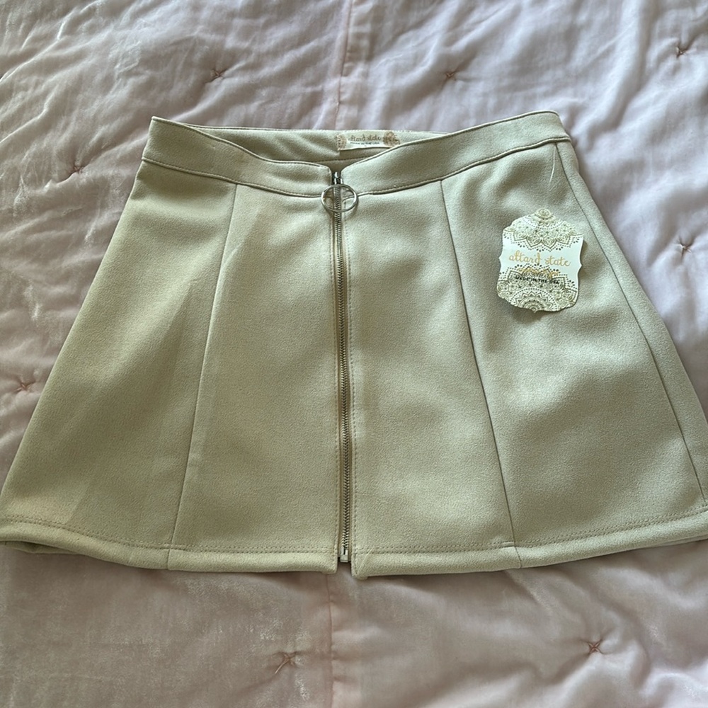Altered State Cream Skirt New